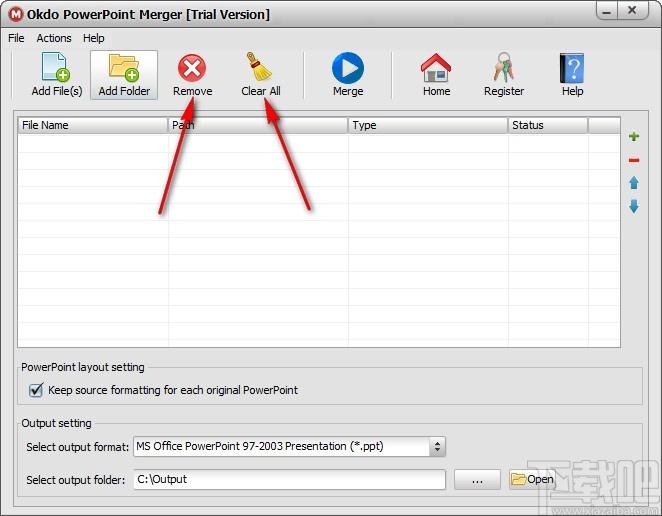 Okdo PowerPoint Merger下载,PPT文件合并工具,PPT文件合并