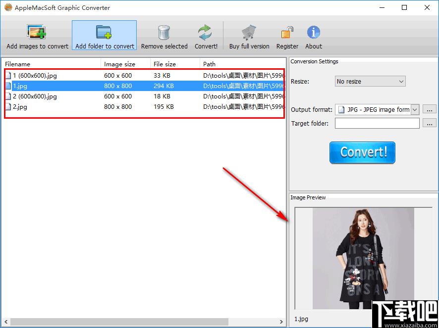 ApplemacSoft Graphic Converter下载,图片转换,格式转换,转换器